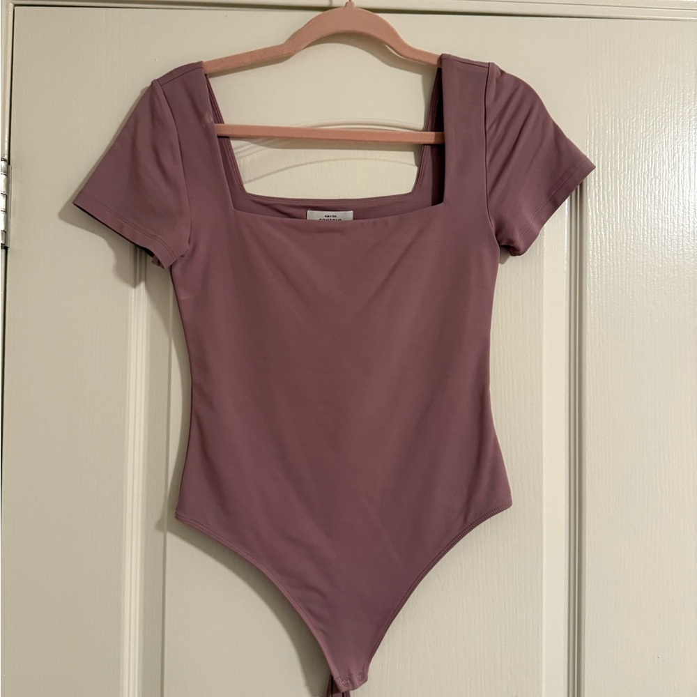 Aritzia Mauve Bodysuit